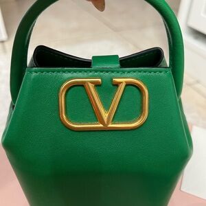 Valentino Garavani VSling Mini Leather Tote Bag